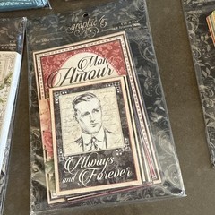 graphic 45 Lot!!! Journaling & Ephemera Cards ~ 4x6inch & 3x4inch