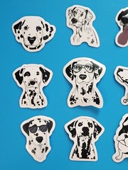 101 Dalmatians Scrapbooking Stickers Disney 10 X Vinyl Sticker May249a