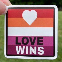 50pcs LESBIAN Stickers, Pride, Rainbow, LGTBQ+, Free Shipping*