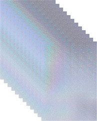 36 Sheets Holographic Sticker Paper Holographic Clear Vinyl Self Adhesive Waterp