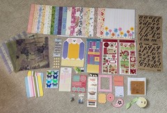 FLOWERS Themed Embelishment Kit