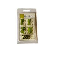 Photo Turns & Brads CRICKET Bright Green, Arrow, Round, Pointed & Flat Off