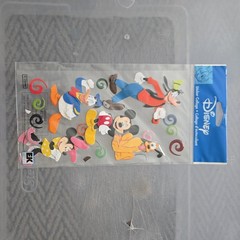 Jolee’s boutique Disney Mickey and Friends Dimensional Scrapbooking Stickers