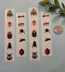 20 ASSORTED BUG STICKERS/ INSECT STICKERS/REWARD STICKERS/KID STICKERS