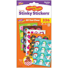Stinky Stickers Variety Pack; 336 Ct.; 70 Designs, 8 Scents