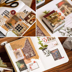 400Pcs Junk Journal Vintage DIY Material Paper Journaling Supplies Scrapbooking
