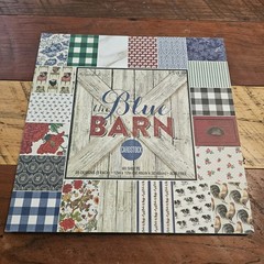 The Blue Barn Cardstock, SCRAPBOOK PAPER Over 59 sheets, 20 designs,Farm animals