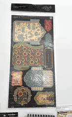 Huge Scrapbook Sticker Embellishment Lot Graphic 45 MME Swatch Book New