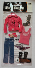 EK SUCCESS Jolees Boutique Harley Davidson Pink Clothing Stickers