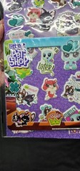 Hasbro Littlest Pet Shop Puffy Stickers With Sticker Frame 2019 Cats Cartoon