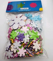 Craft Sticker Lot – Foam Shapes, Smiley Faces, Stars, Alphabet & Reward Stickers