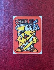Vintage Scratch and Sniff Sticker- Banana Scent