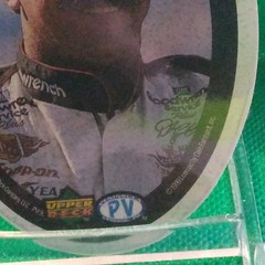 Vintage Stickers NASCAR Dale Earnhardt Smiling Portrait Sticker Upper Deck VTG