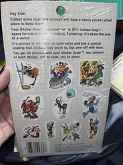 Disney’s SPORT GOOFY Sticker Saver Sticker Album & Stickers VTG. 1984 NEW SEALED