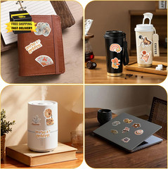 150Pcs Vintage Scrapbook Stickers,Waterproof Sticker Pack, DIY Craft for Water B