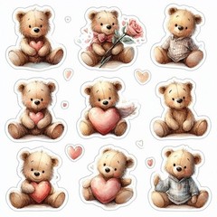 Cute Bear Journal Kit Junk Journal Kit Scrapbook Kit