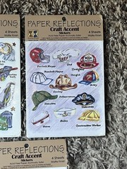 Paper Reflections Vintage Stickers Lot of 3-NEW-Scrapbooking Crafts Kids