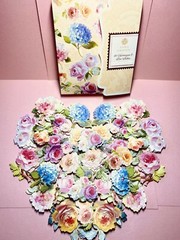 Anna Griffin’s Latest Hydrangea & Rose 30 PCS 3D Stickers +Ephemera Minis BONUS!