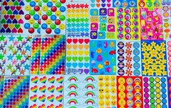 BIG MOODS, School Smart, Sandylion, Hallmark, American Greetings 555+ Stickers
