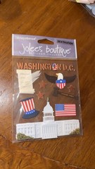 Washington DC Jolee’s Stickers Scrapbooking Card Journal