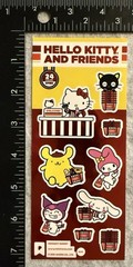 Lot Of 1 Pipsticks Sanrio Hello Kitty Midnight Market Shop Stickers Pipstickers