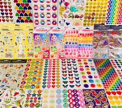 300 Sticker Collection, PLAY all DAY, SUMMER, Happy Crafting, Collages, Youth