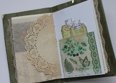 Handmade «Green Garden» Themed Album/Journal