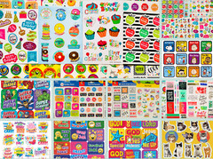 EUREKA Theme Sticker Bundle enhance teaching & reward students, 399 Stickers!