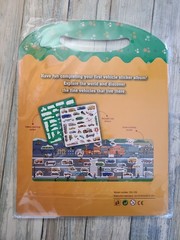 Jactails Vehicle Jelly Sticker Book