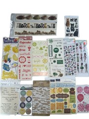HUGE Vtg Sticker Lot Sandylion Hallmark Mello Smello Hambly Stickopotamus & MORE