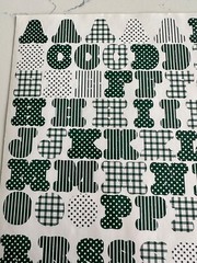 Making Memories Large Forest Green Upper/Lower Case ABC/123 Scrapbooking