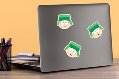 SOUTH PARK KYLE FACE DIE CUT VINYL 50 CT STICKER PACK