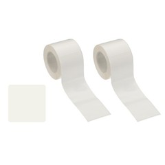 420 Pcs Thermal Sticker Paper, 1.2×1.2″ Square Thermal Printer Label, White