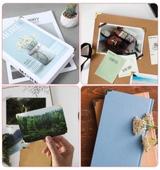 100 Pcs Vintage Metal Book Corner Protectors Decorative Corner Guards for Albums