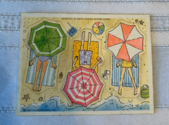 Vintage Rare Hallmark scratch n sniff sticker cocoa butter scent 1983