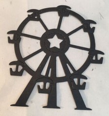 Deluxe Amusement Park Die Cut Assortment * Two Sets * Black or White Cardstock