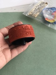 Rollagraph Rubber Wheel Stamp – San Francisco Large Row Houses 602 Design