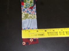4 Multi-Color Fabric Snippet Starter Rolls Each 2″x40″ Embellish Junk Journals