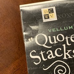 Vellum Quote Stacks Holidays & Seasons Great For Scrapbooking
