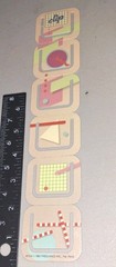 vintage 1980s,FREELANCE Bookmark,paper Clips,RETRO DESIGNS,Not Stickers,read