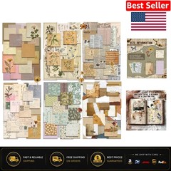 450 PCS Vintage Scrapbook Supplies Junk Journal Supplies, Scrapbook Supplies …