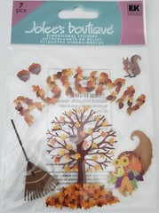 *YOU CHOOSE* Jolee’s FALL/AUTUMN/HARVEST Dimensional Stickers