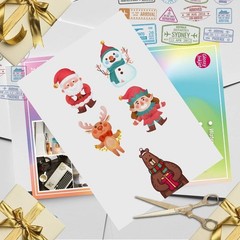 20 Glossy Sticker Sheets – Waterproof Vinyl for Inkjet & Laser Printers