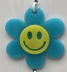2 Packs The Paper Studio Flower Happy Face Charms Hobby Lobby Exclusive NEW
