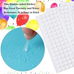 Versatile 10mm Double-Sided Putty Stickers – Waterproof Adhesive for Crafts
