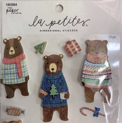 Motorcycle Bears And Baking Stickers The Paper Studio 3 Sticker Sets