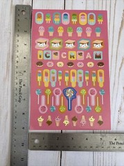 Smiling Food Foodie Stickers Ice Cream Cones S’mores Lollipop Popsicle New Kids