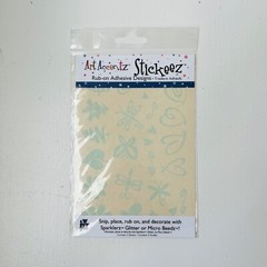 Art Accentz Micro Stickeez Rub-on Adhesive Designs