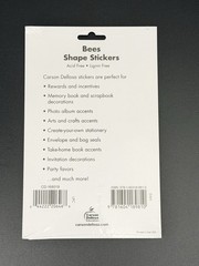 NWT Bees Shape Stickers. 72 Stickers