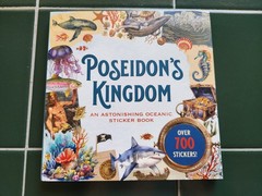 Poseidons Kingdom Underwater Oceanic Sticker Book, Oversized 700 Stickers, Craft